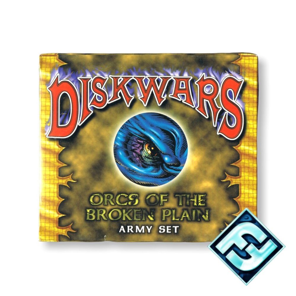 🍃2/$20🍃Fantasy Flight Games Diskwars: Orcs of the Broken Plain Army Set SEALED